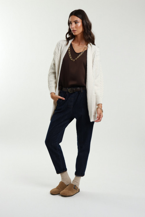 Susy Mix Jeans Chino Con Elastico