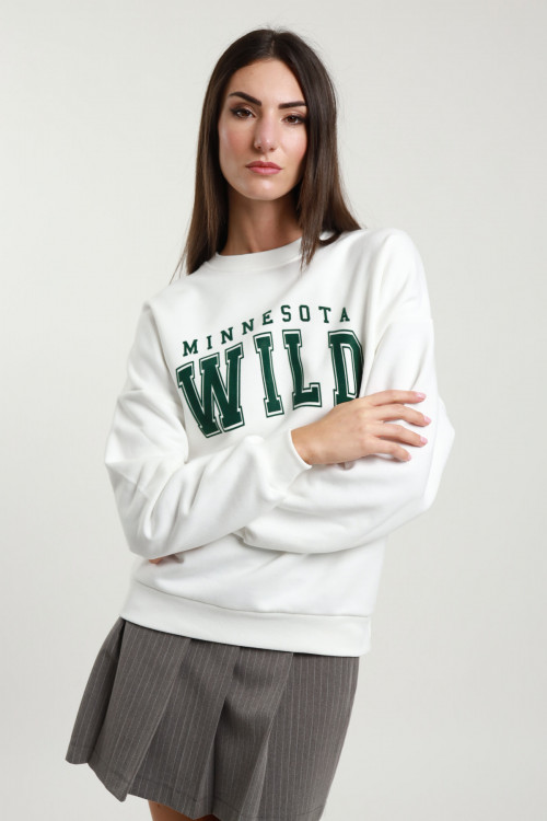 Susy Mix Felpa Girocollo Minnesota Promozione