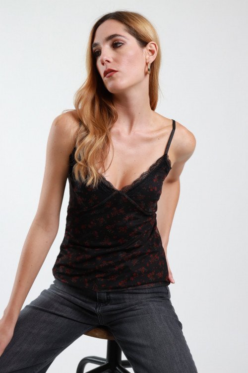 Susy Mix Top Tulle Fiorellini Presa