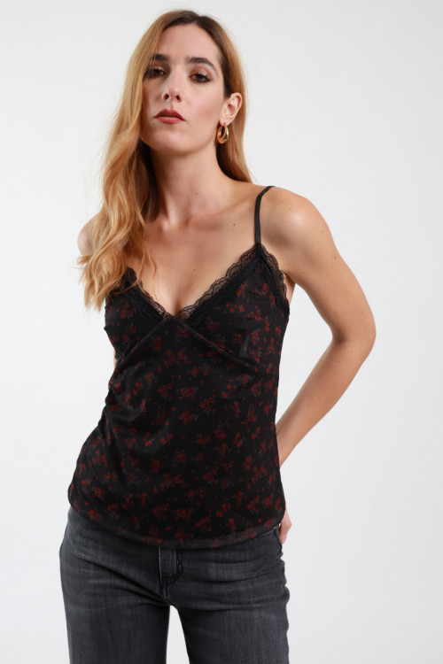 Susy Mix Top Tulle Fiorellini Presa