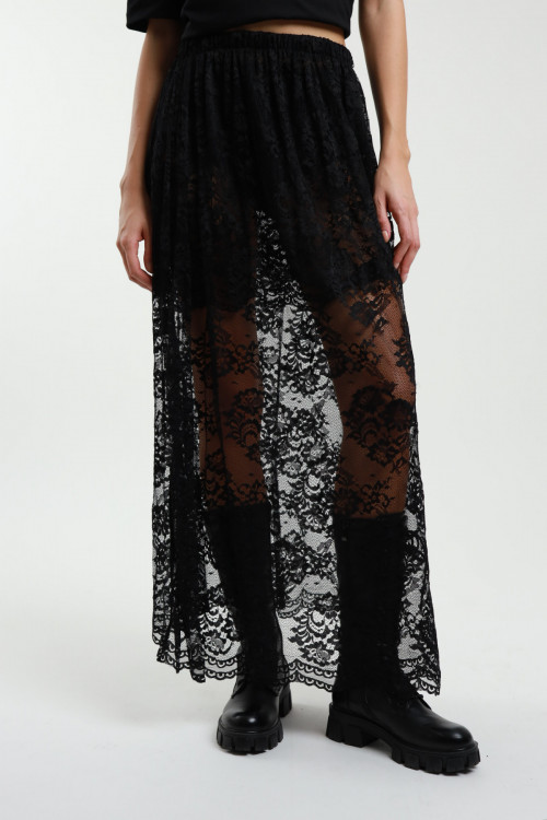 Susy Mix Gonna Lunga in Pizzo Offerta speciale