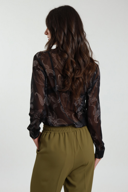 Susy Mix Camicia Fantasia Damascata Promozione Limitata