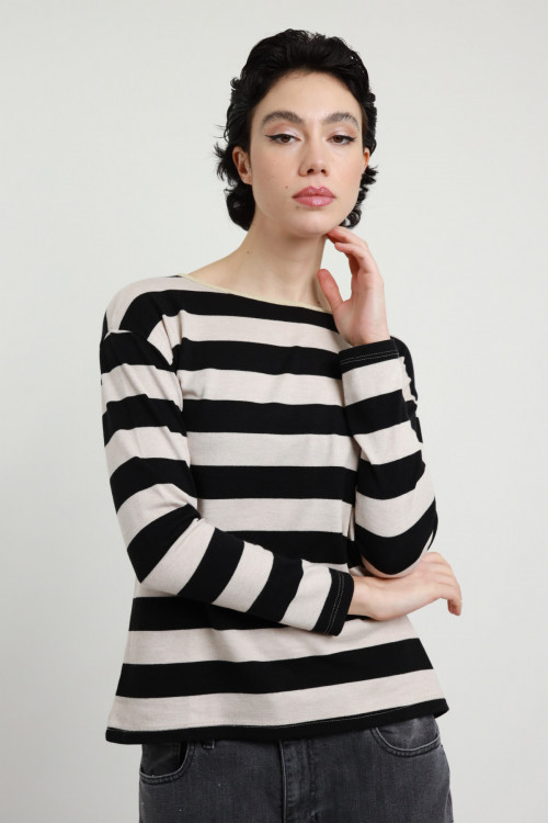 Susy Mix Maglia Righe Saldi