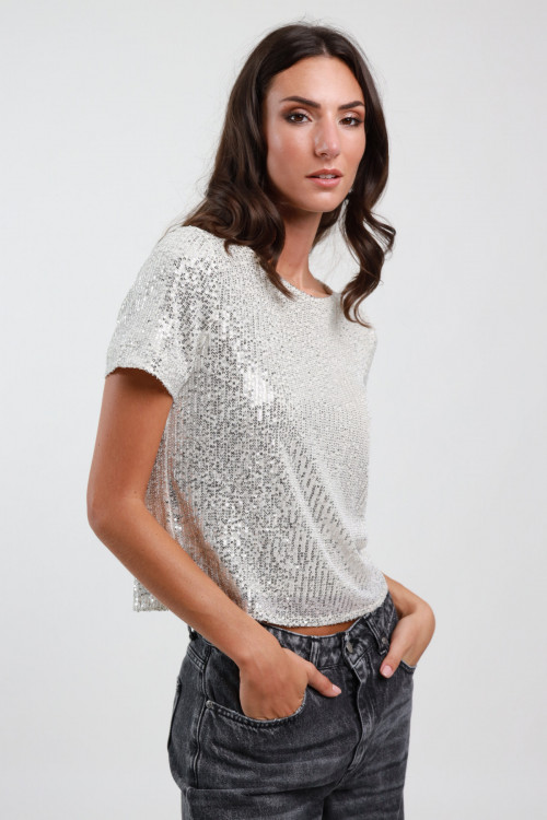 Susy Mix Tshirt Paillettes Qualità Garantita