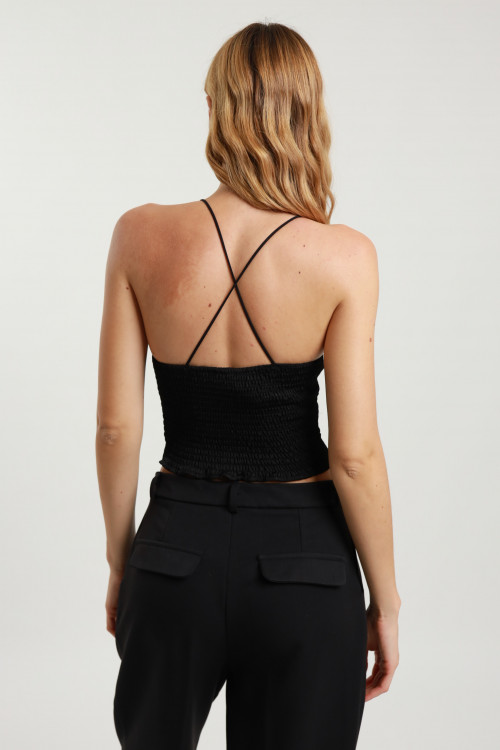 Susy Mix Crop Top Strass Acquista Ora
