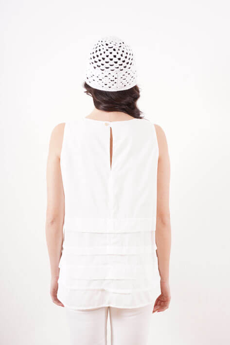 Tricot à Porter Pleated shirt Convenienza