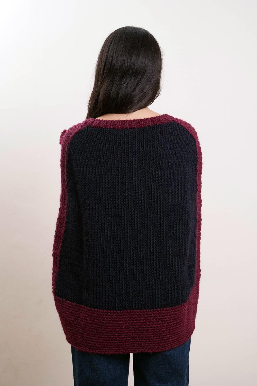 Tricot à Porter Poncho Soddisfazione Garantita