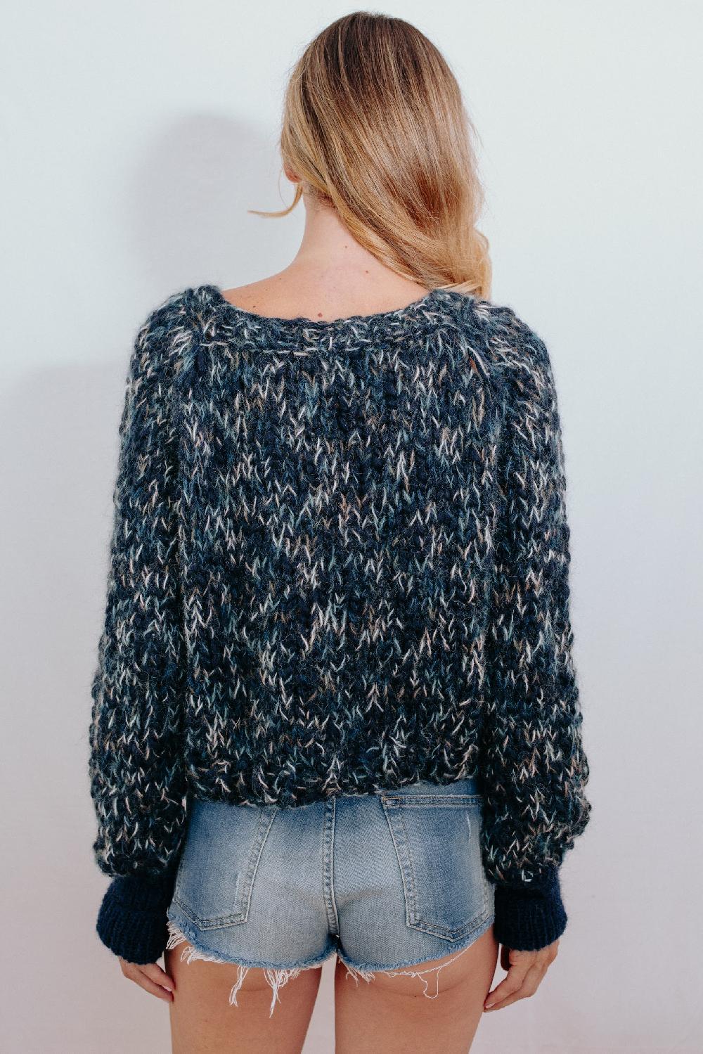 Tricot à Porter Maglia cube manica raglan Negozi Online