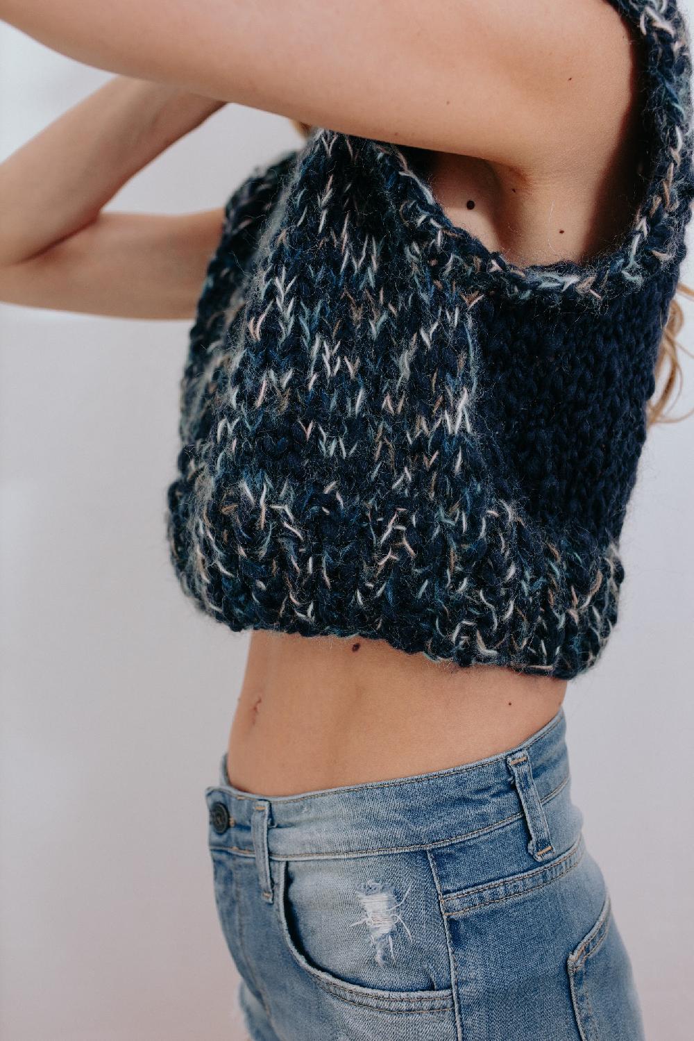 Tricot à Porter Gilet corto Acquista Ora