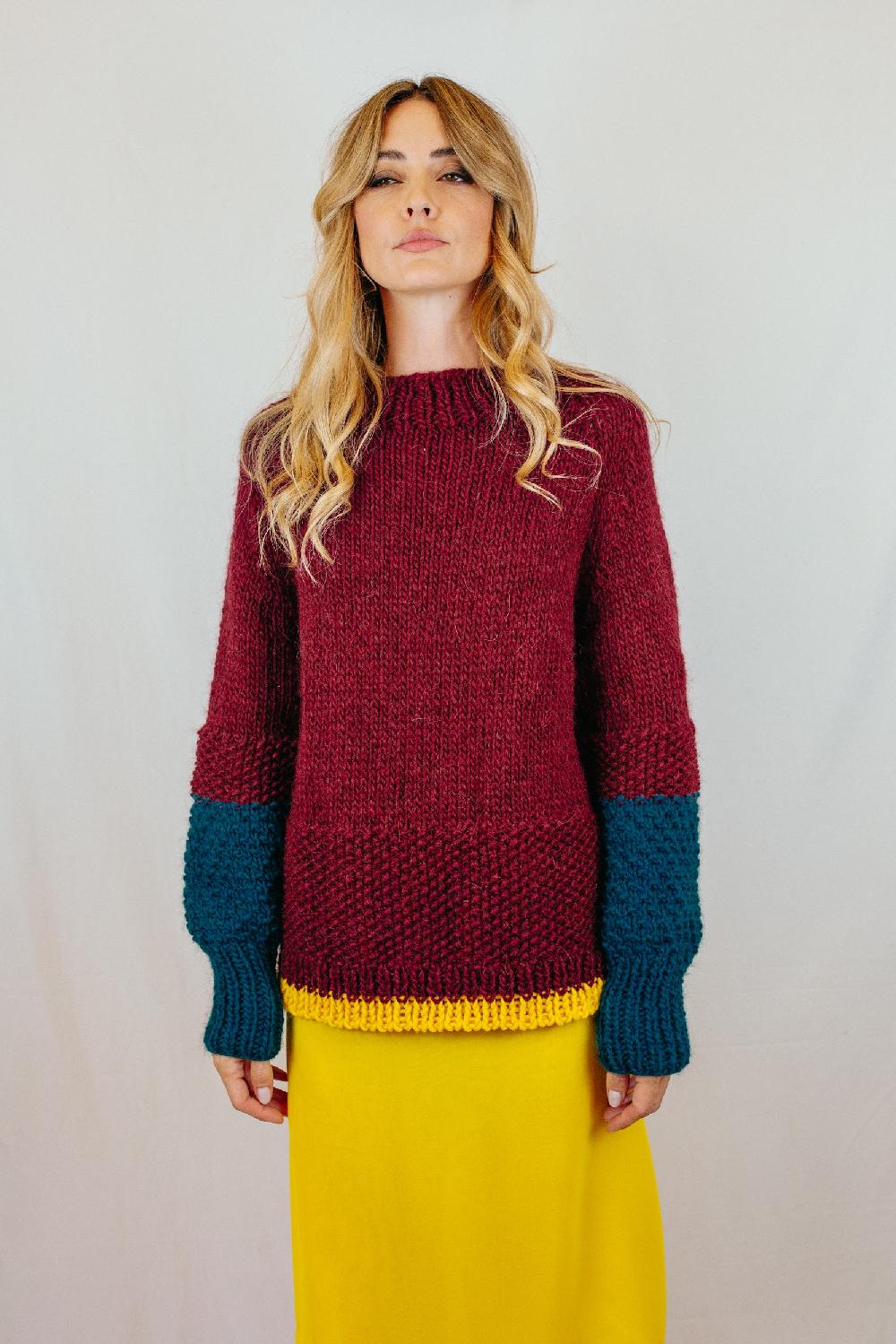 Tricot à Porter Lupetto long cube Affare Del Giorno