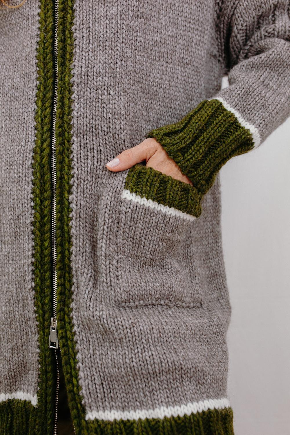 Tricot à Porter Cappotto foderato con maniche Presa