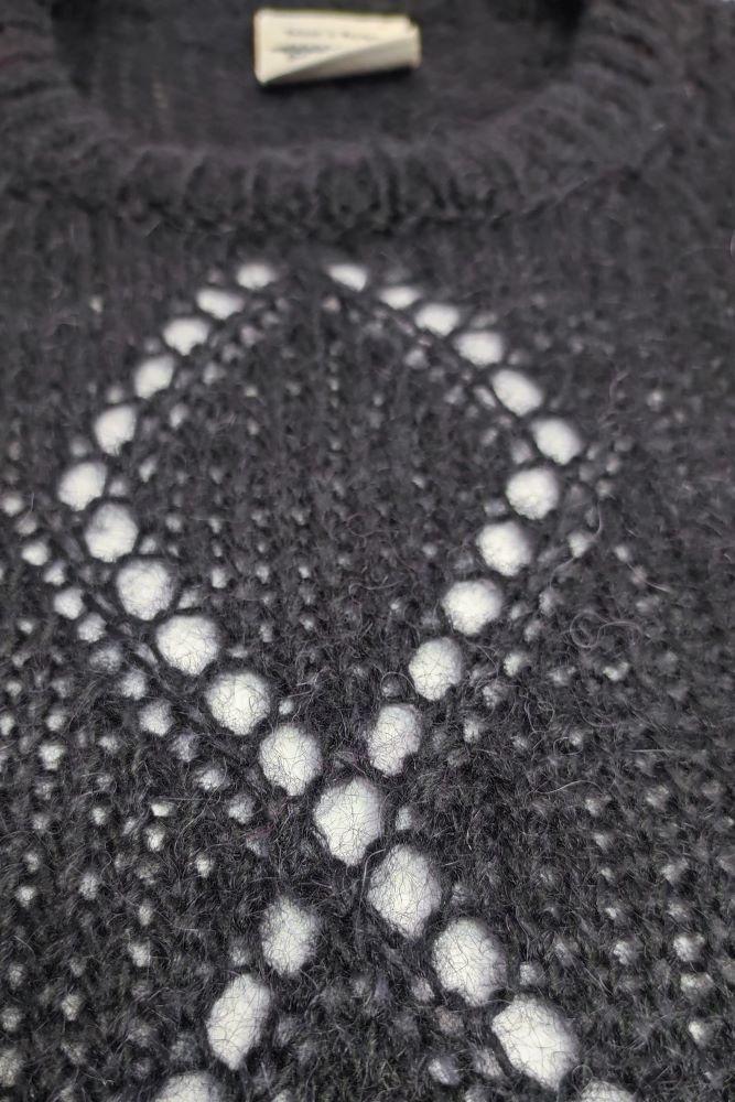Tricot à Porter Maglia girocollo con traforo a rombi I Più Venduti