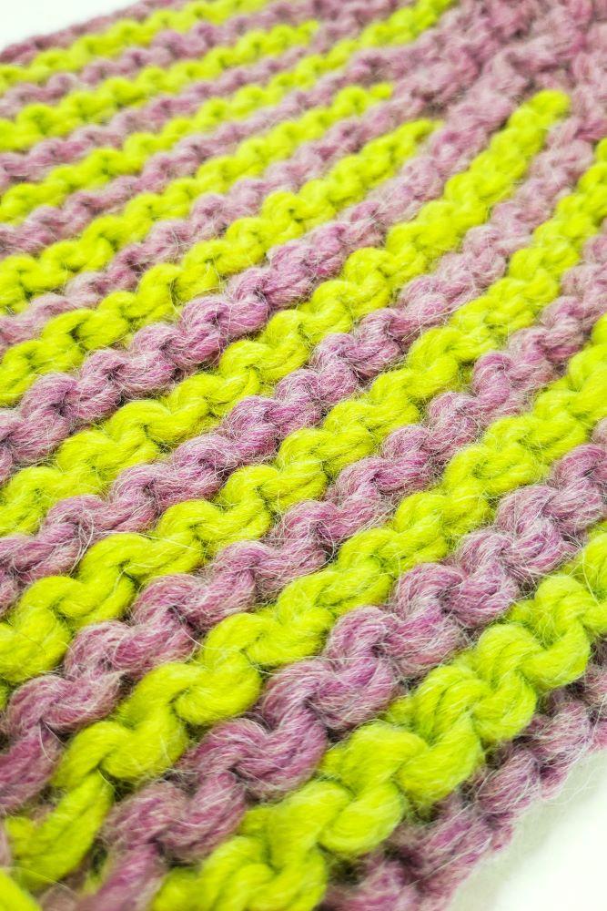 Tricot à Porter Berretto lungo bicolor In Saldo
