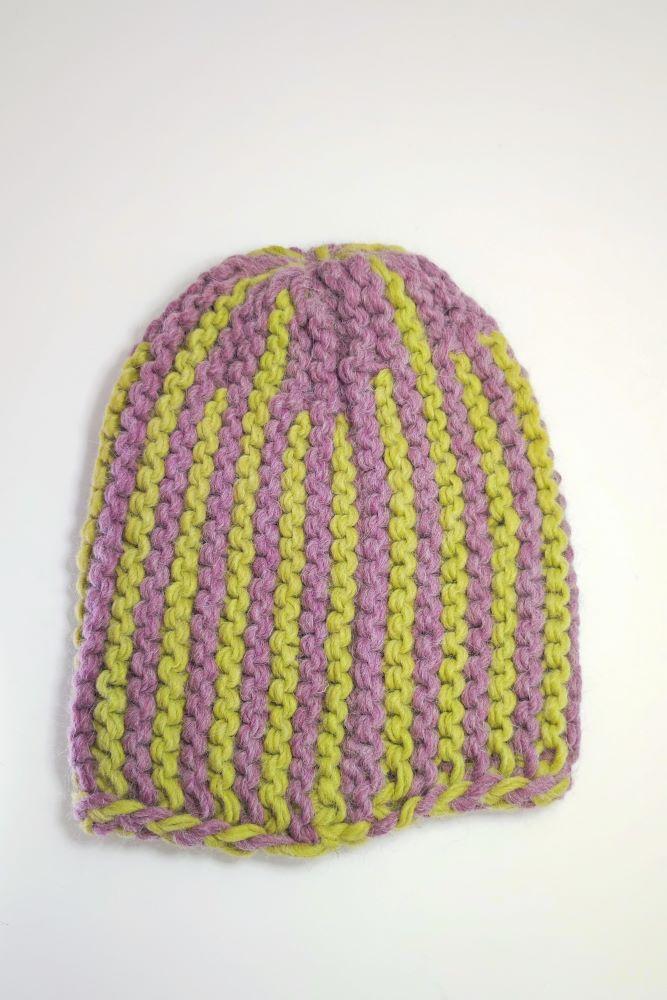 Tricot à Porter Berretto lungo bicolor In Saldo