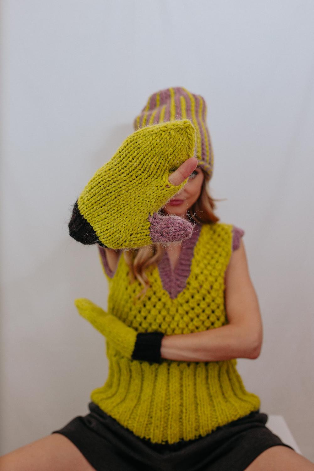 Tricot à Porter Moffole con foro Nuova