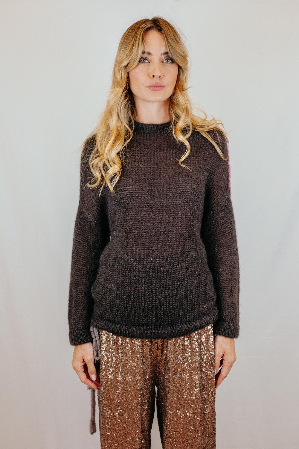 Tricot à Porter Maglia giro manica