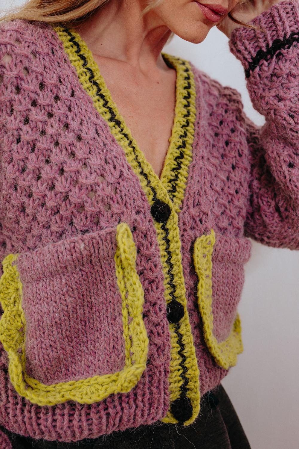 Tricot à Porter Cropped cardigan 2025