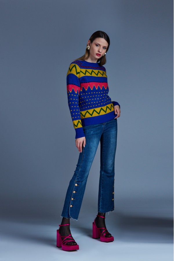 U R Ink SAN JUSTO104W2C9 JEANS DENIM Vendita Calda