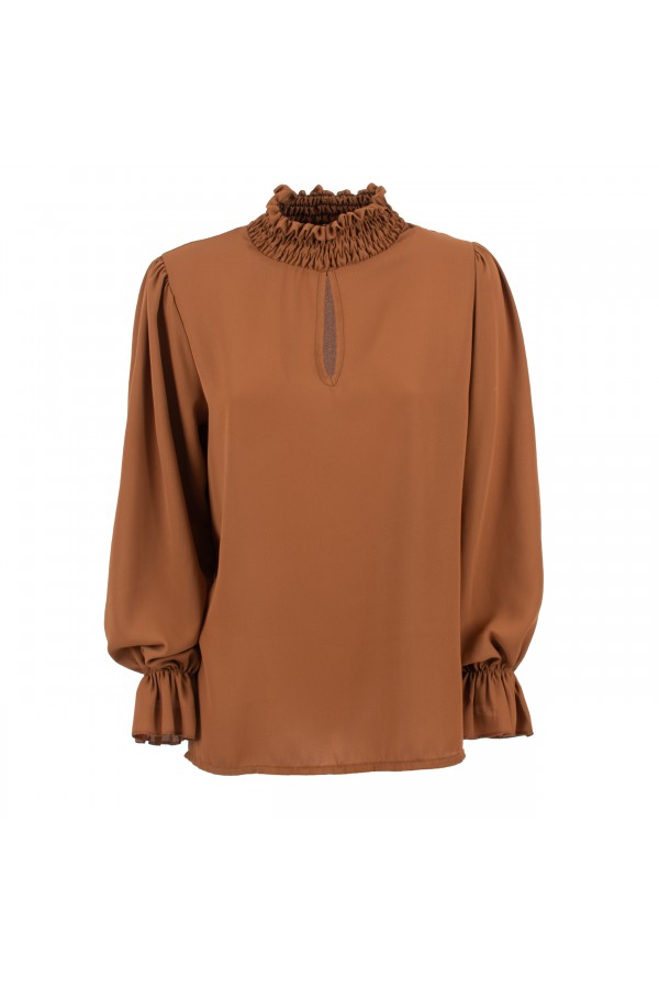 U R Ink VALERIA194W1E4 CAMICIE e BLUSE TOBACCO Outlet