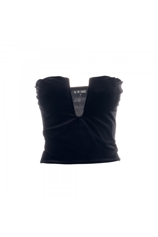 U R Ink MALAGA124W2D6 TOP e BODY NERO Negozi Online