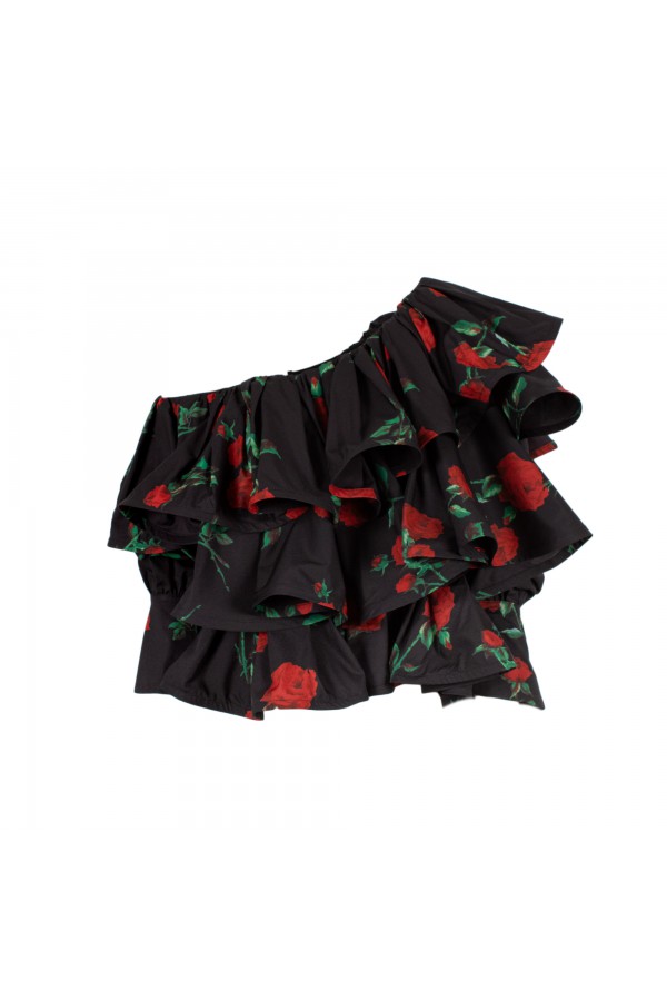 U R Ink VISEU 234S4J0 CAMICIE e BLUSE NERO-ROSSO Negozi Online