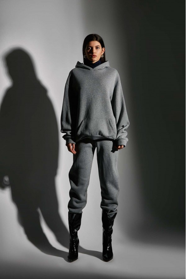 U R Ink DELFINA054W1B2 PANTALONI GREY Acquista Ora