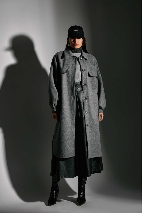U R Ink DARIA024W1A4 GONNE BLACK Fino Al -60%