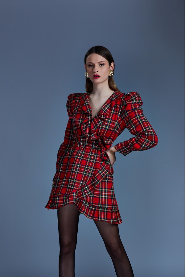 U R Ink ALMONTE114W2Z5 ABITI TARTAN Vendite Flash
