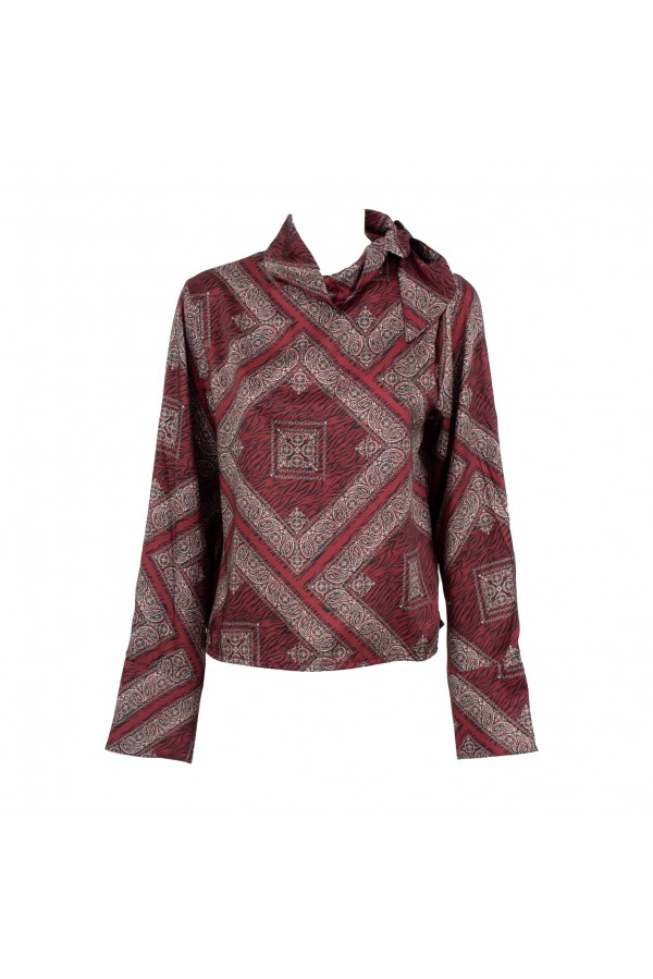 U R Ink BICE194W1A7 CAMICIE e BLUSE BORDEAUX Italia