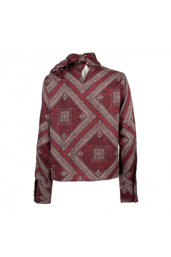U R Ink BICE194W1A7 CAMICIE e BLUSE BORDEAUX Italia