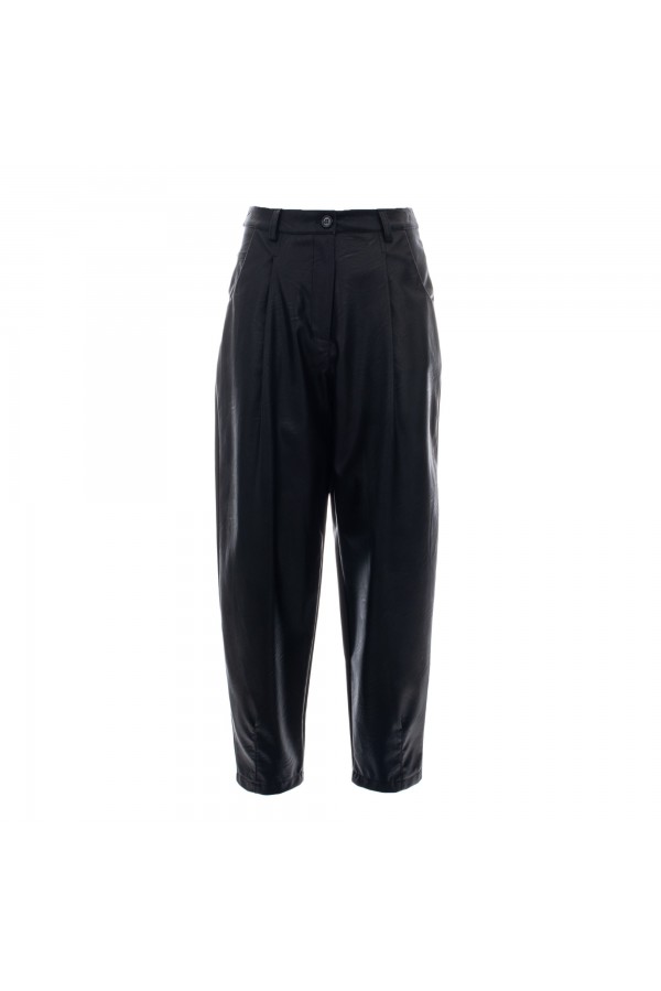 U R Ink ASTREE244W2D6 PANTALONI NERO Sconto