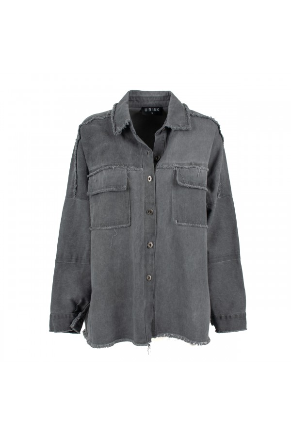U R Ink ASIA044W1B2 CAMICIE e BLUSE GREY Economico