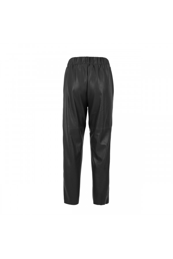 U R Ink ASTRID054W1A4 PANTALONI BLACK In vendita