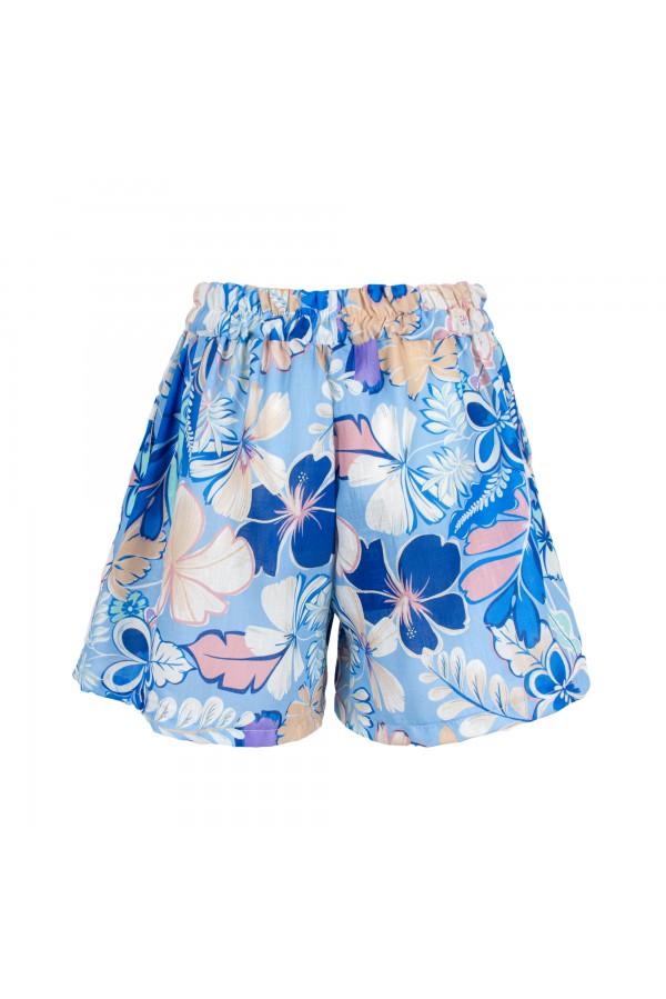 U R Ink AVEIRO 094S412 SHORTS FIORE PASTELLO Acquista Ora
