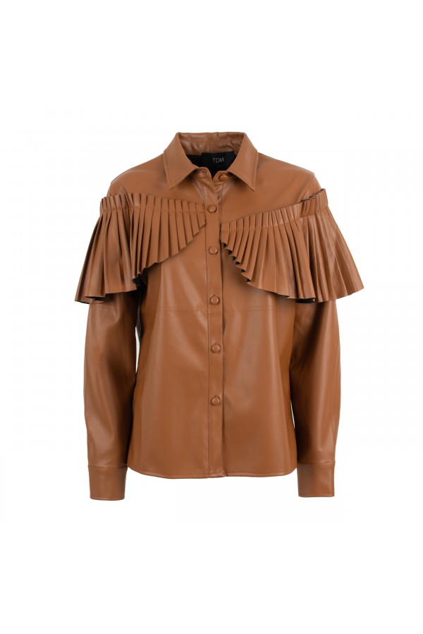 U R Ink HARPE254W2I6 CAMICIE e BLUSE TABACCO Sconto