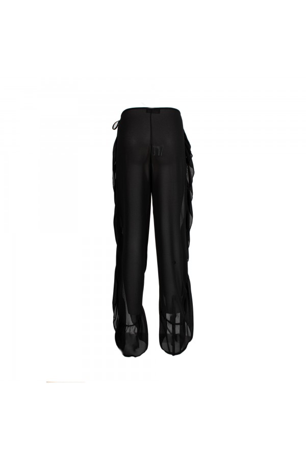 U R Ink ELVAS 244S4D6 PANTALONI NERO Offerta Giorno del Papà