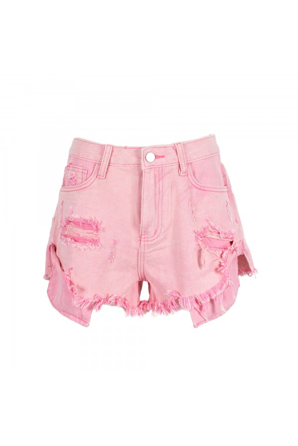 U R Ink CORO 094S410 SHORTS DENIM ROSA Sconti VIP