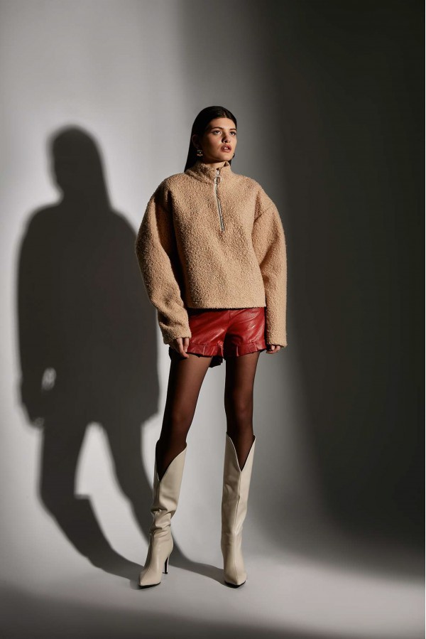 U R Ink ERICA094W1S4 SHORTS CORAL Fino al 60% di sconto
