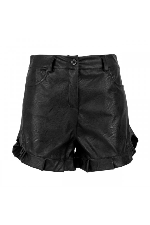 U R Ink ERICA094W1A4 SHORTS BLACK Fino al 65% di sconto
