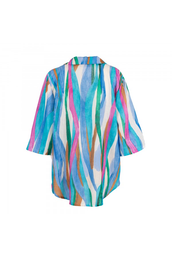 U R Ink AVEIRO 254S4C2 CAMICIE e BLUSE MULTICOLORE Black Friday Prezzi