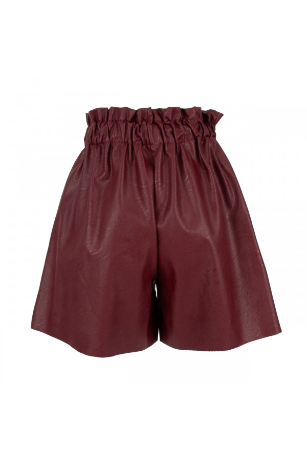 U R Ink FRANCA094W1A7 SHORTS BORDEAUX In Linea