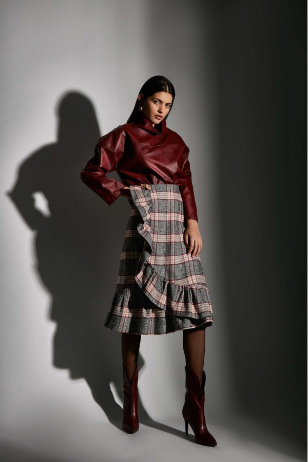 U R Ink FLORIANA194W1A7 CAMICIE e BLUSE BORDEAUX Promozione