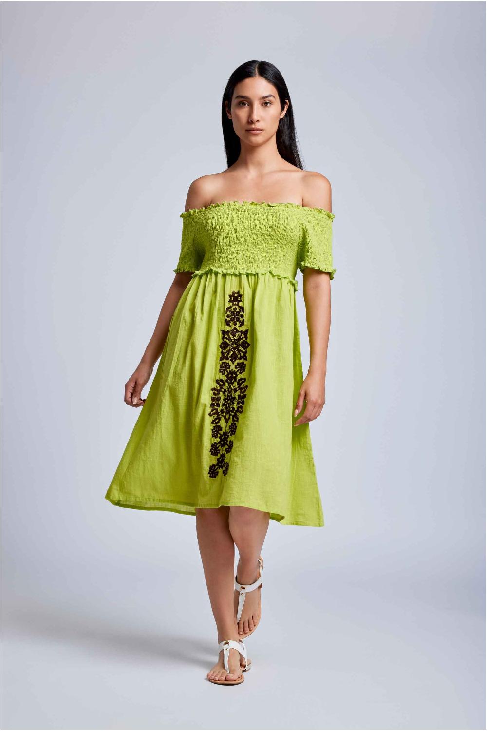 Vacanze Italiane Vera Off Shoulders Dress Qualità