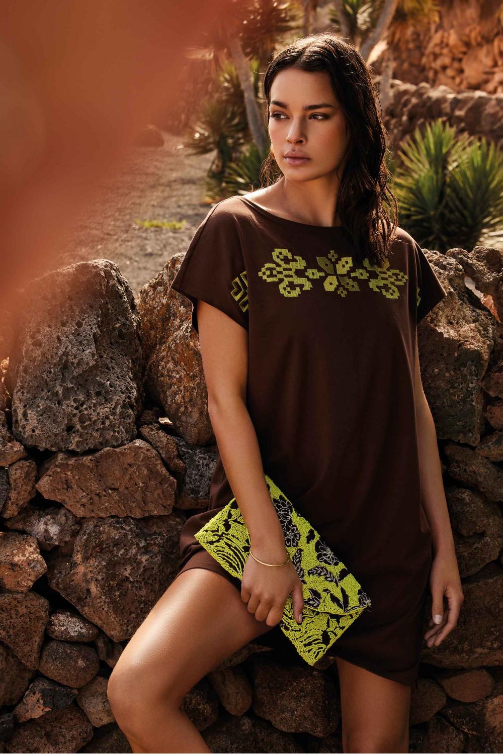 Vacanze Italiane T-shirt oversize Ester