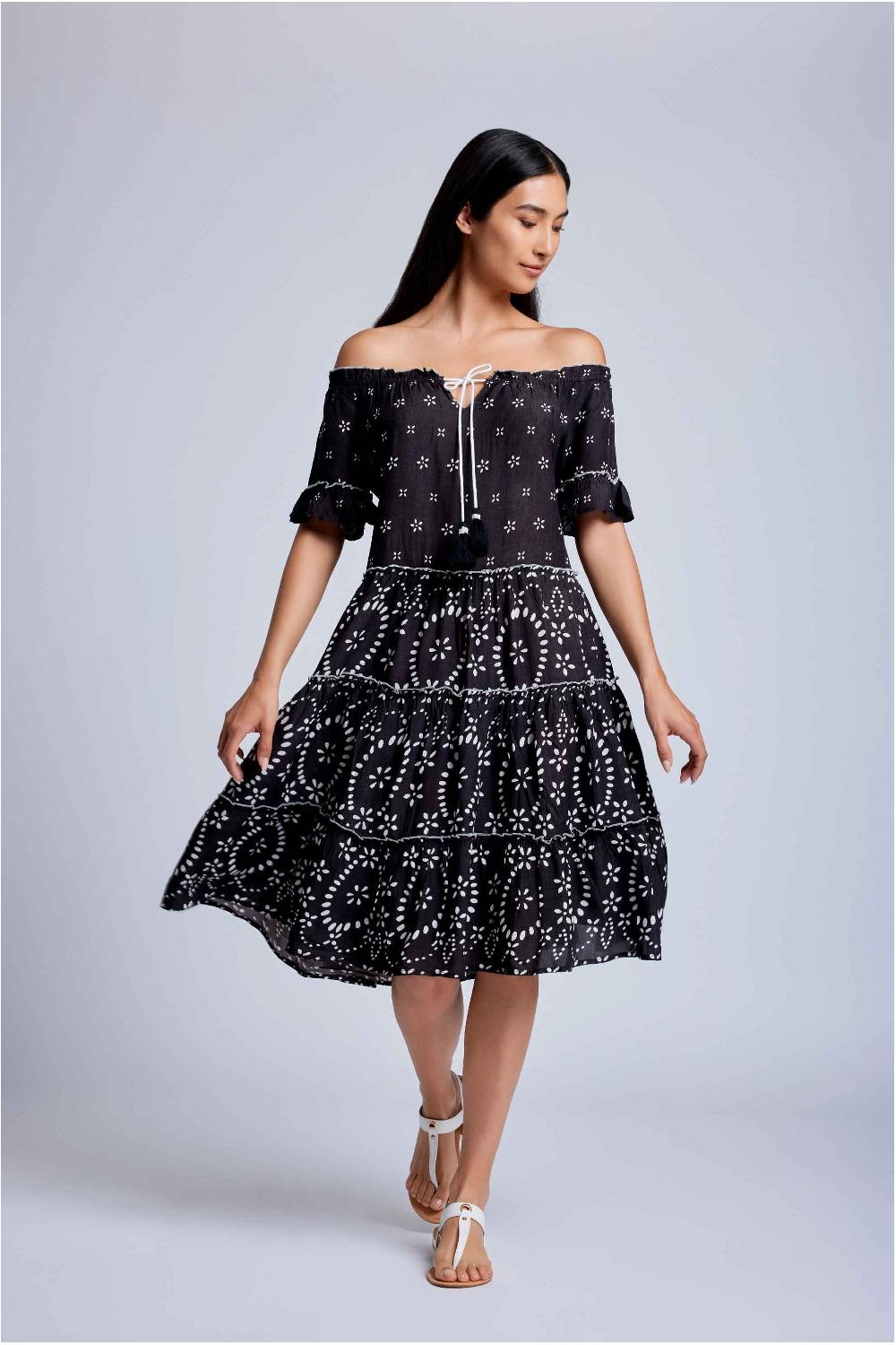 Vacanze Italiane Agata 3/4 Sleeves Dress Offerta