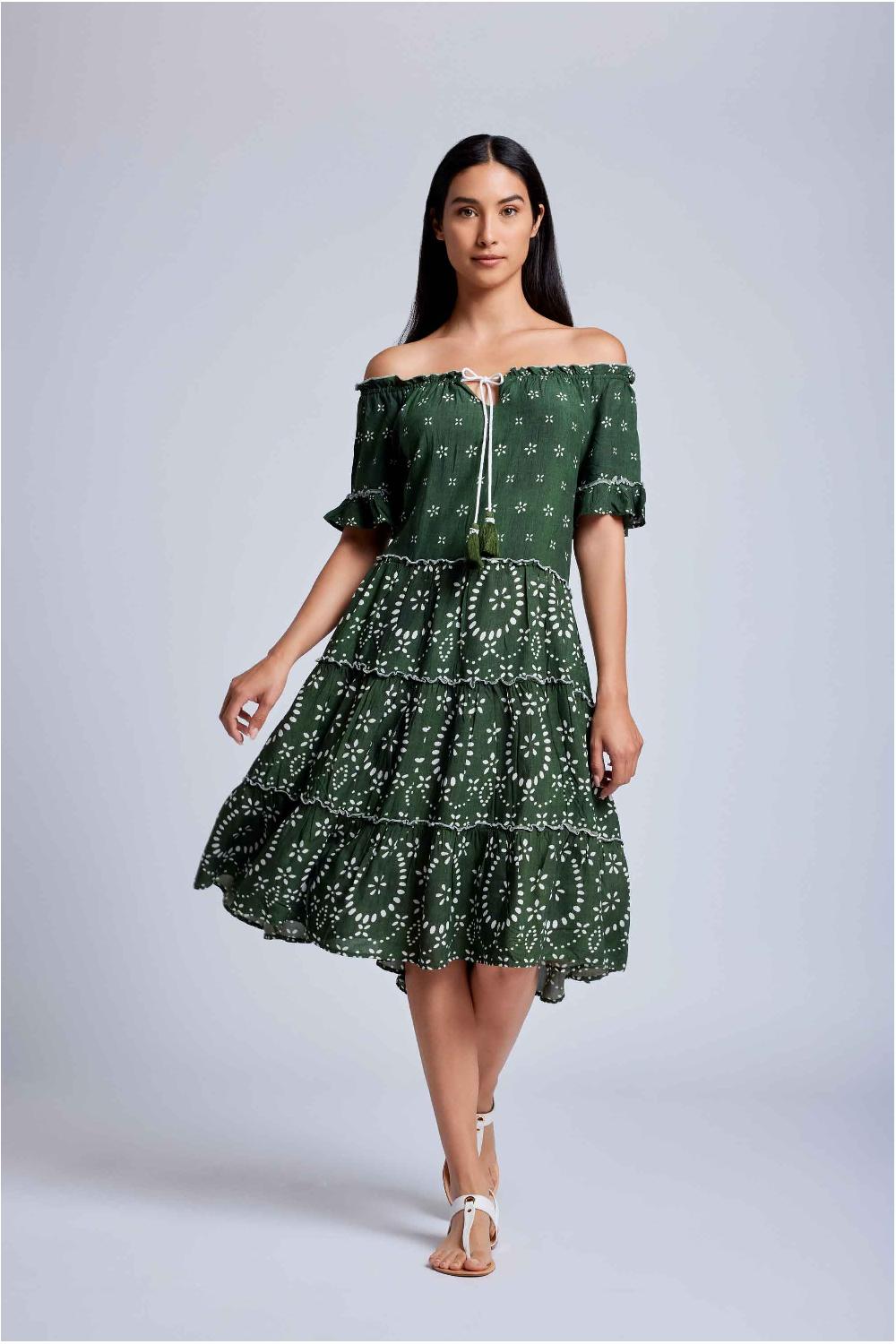 Vacanze Italiane Agata 3/4 Sleeves Dress Offerta