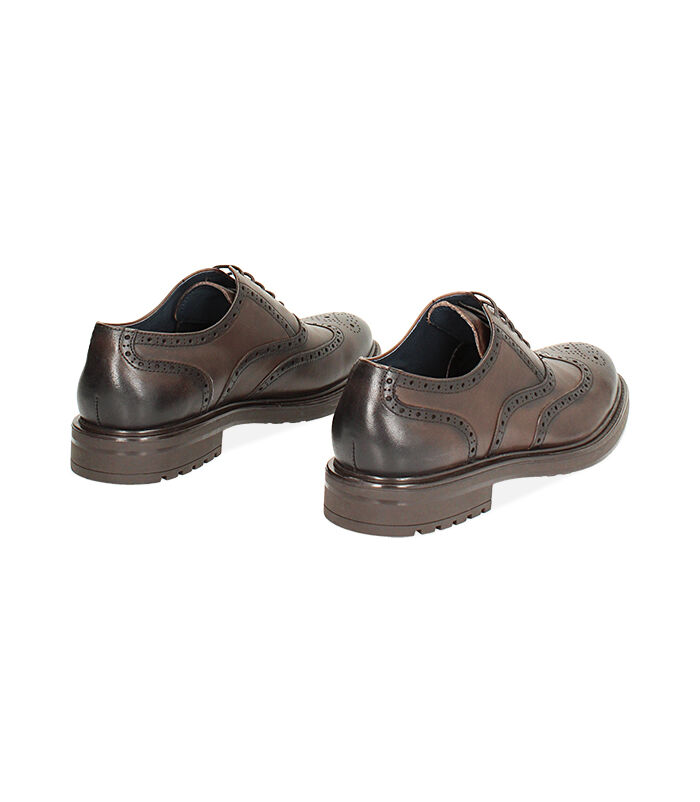 Valerio 1966 Stringate oxford moro in pelle | Valerio 1966 Latest fashion
