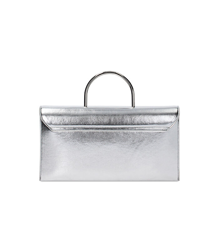 Valerio 1966 Pochette laminata argento con manico | Valerio 1966 Economico