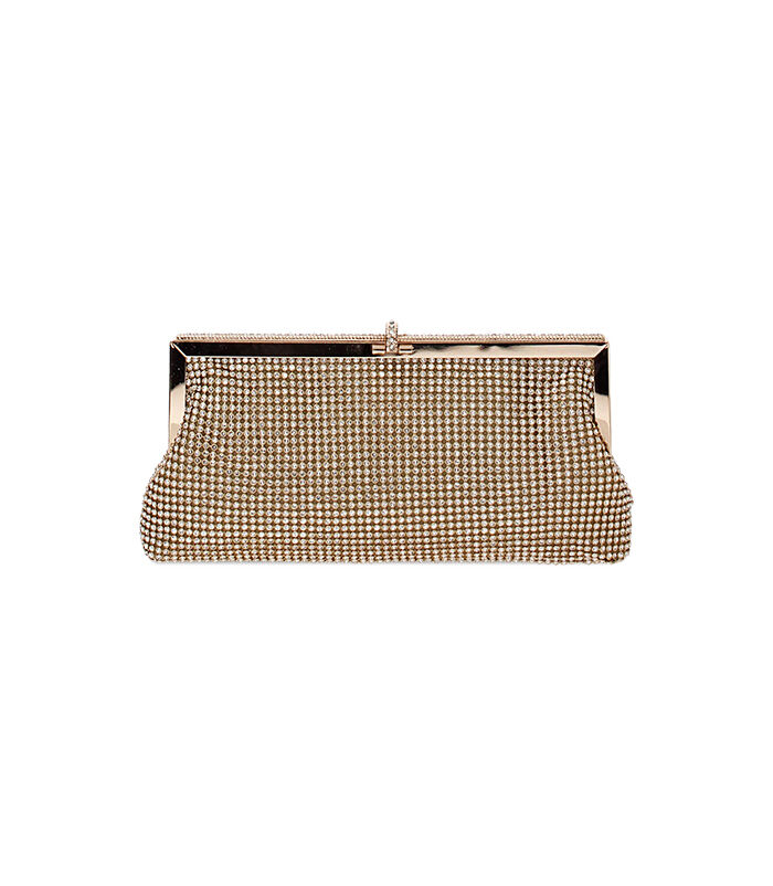 Valerio 1966 Pochette gioiello con chiusura clutch color oro | Valerio 1966 Outlet