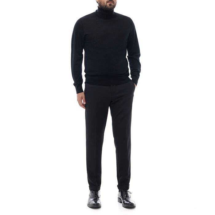 Valerio 1966 Pantalone nero elegante | Valerio 1966 Offerta settimanale
